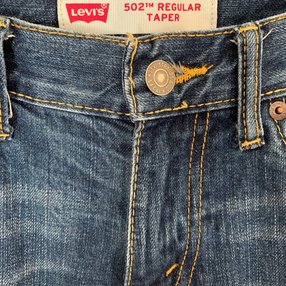 Boys 502 tapered Levi’s pants size 14 - Picture 6 of 9